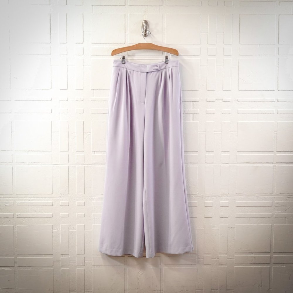 Express Lavender Wide Leg Pants
